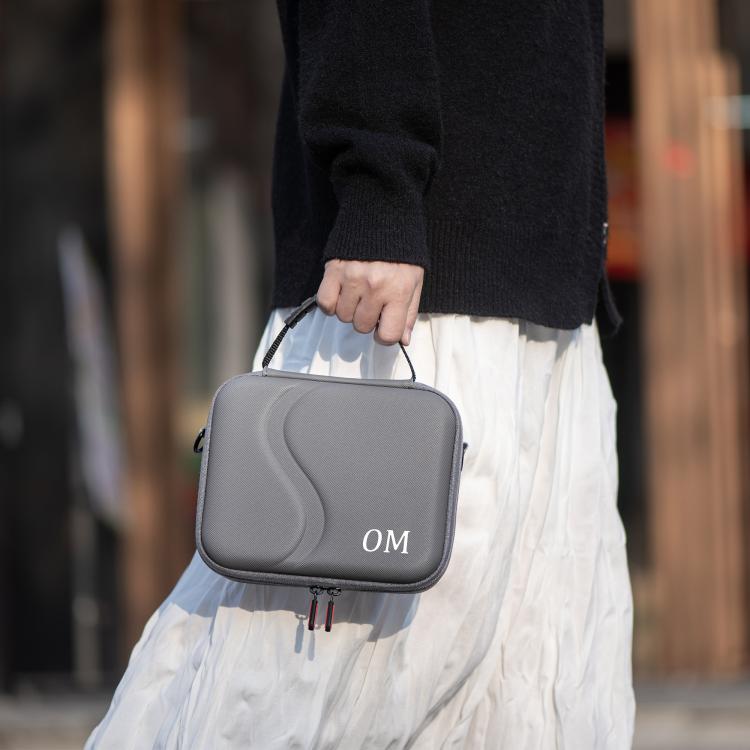 For DJI Osmo Mobile 7 / 7P STARTRC Portable Shockproof Waterproof PU Case Bag (Grey) - by STARTRC | Online Shopping UK | buy2fix