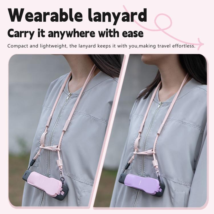 For DJI Osmo Pocket 3 STARTRC Storage Box Protective Case with Lanyard (Pink) - Case & Bags by STARTRC | Online Shopping UK | buy2fix
