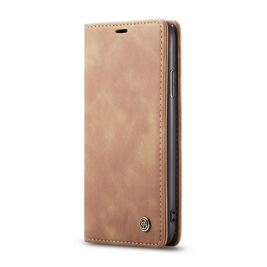 CaseMe-013 Multifunctional Horizontal Flip Leather Case with Card Slot & Holder & Wallet for iPhone 11(Brown) by CaseMe