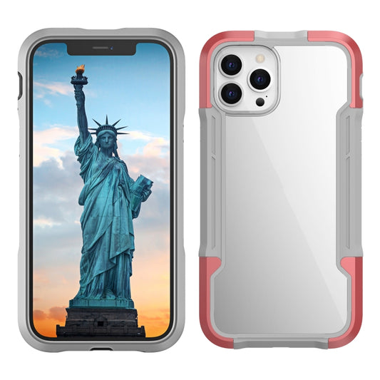 For iPhone 12 mini iPAKY Thunder Series Aluminum alloy Shockproof Protective Case (Rose gold) - iPhone 12 mini Cases by iPAKY | Online Shopping UK | buy2fix