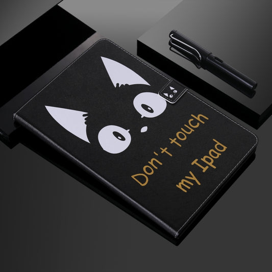 Painted Pattern Horizontal Flip Leather Case with Holder & Card Slots & Wallet & Sleep / Wake-up Function For iPad Air 2022 / 2020 10.9 /iPad Pro 11 2020 / 2018(Cat Ears) - iPad Air (2022) / (2020) 10.9 Cases by buy2fix | Online Shopping UK | buy2fix