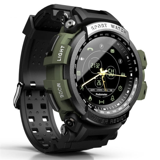 Lokmat MK28 1.4 inch FSTN Screen IP68 Waterproof Smart Watch, Support Information Reminder / Remote Camera / Sport Record(Green) - Smart Watches by Lokmat | Online Shopping UK | buy2fix