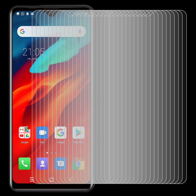 For Blackview A80 Plus 50 PCS 0.26mm 9H 2.5D Tempered Glass Film by buy2fix