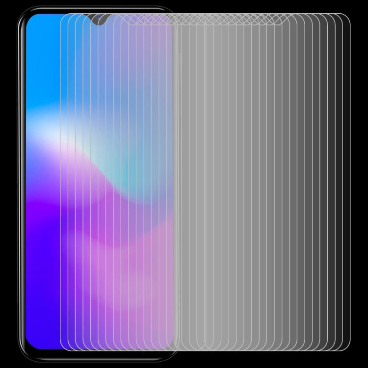 For Blackview A60 50 PCS 0.26mm 9H 2.5D Tempered Glass Film by buy2fix