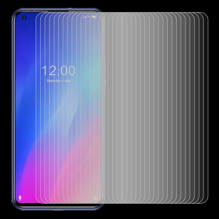 For Doogee N30 50 PCS 0.26mm 9H 2.5D Tempered Glass Film by buy2fix