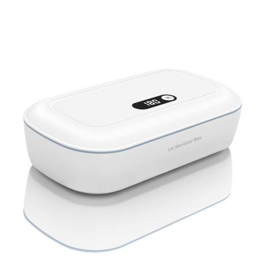 L11 Multi-function UVC Ultraviolet Mask Jewelry Toothbrush Mobile Phone Sterilization Box(Blue White) by buy2fix