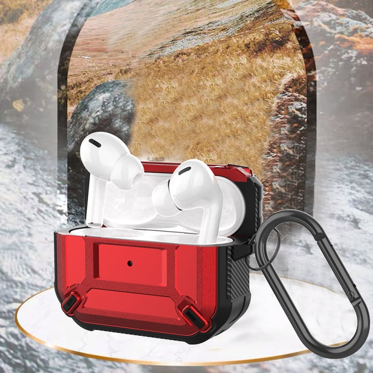 Wireless Earphones Shockproof King Kong Armor Silicone Protective Case For AirPods Pro(Grey) by buy2fix