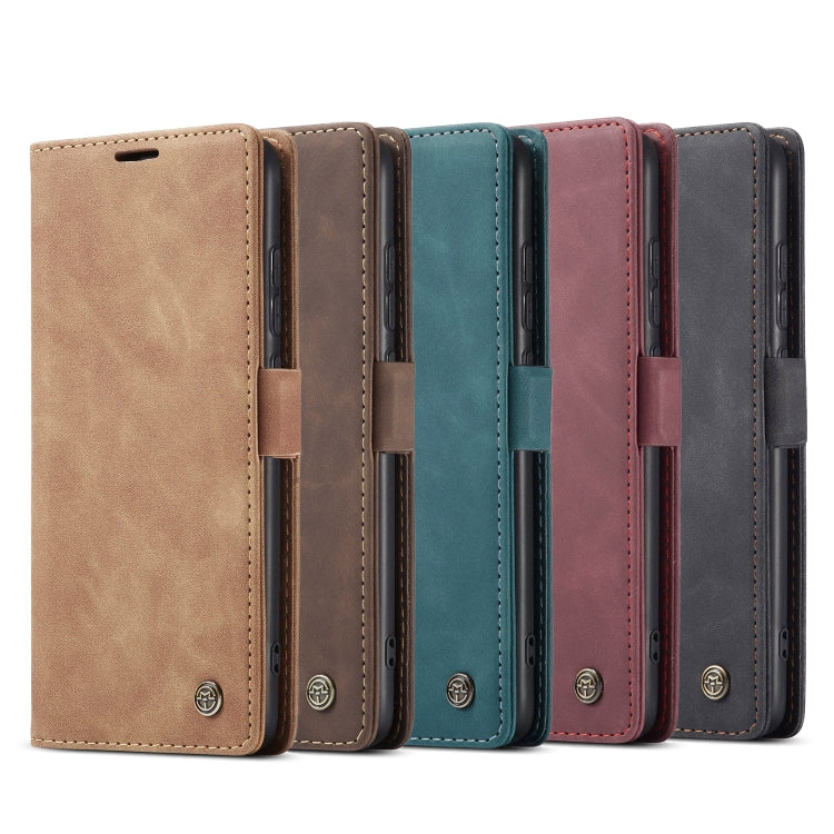 For Samsung Galaxy A12 CaseMe 013 Multifunctional Horizontal Flip Leather Case with Holder & Card Slot & Wallet(Coffee) - Galaxy Phone Cases by CaseMe | Online Shopping UK | buy2fix