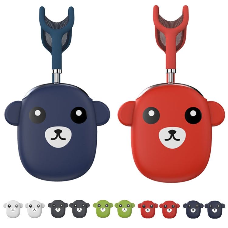 Hifylux AP-PF8 Liquid Silicone Anti-scratch Headset Silicone Protective Case for AirPods Max(Red) by buy2fix