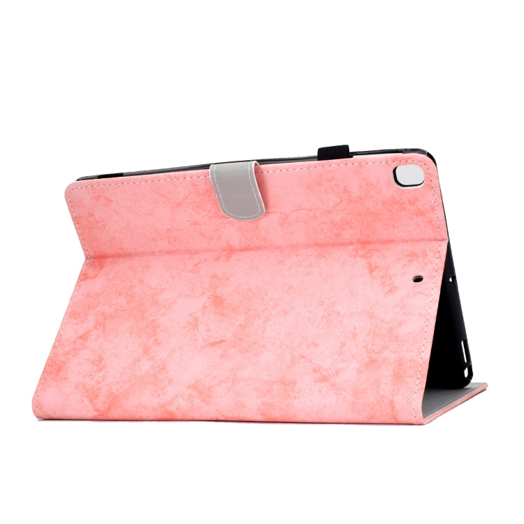 For iPad 10.2 2021 / 2020 / 2019 Solid Color Horizontal Flip Leather Case with Holder & Card Slots & Pen Slot & Sleep / Wake-up Function(Pink) - iPad 10.2 Cases by buy2fix | Online Shopping UK | buy2fix