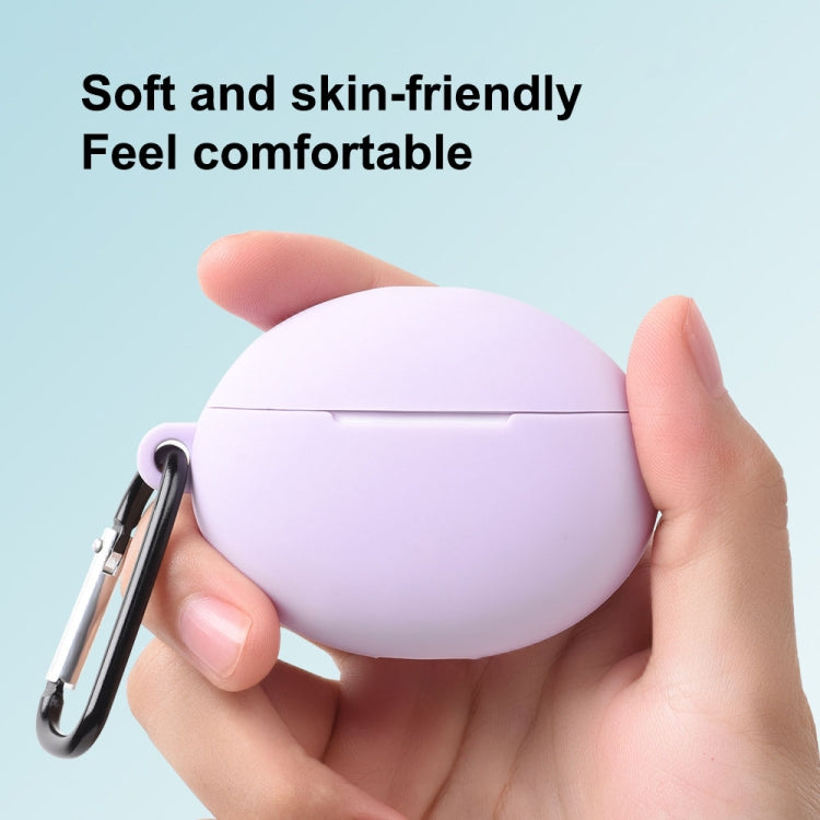 For Huawei FreeBuds 4i Liquid Silicone Earphone Protective Case(White) by buy2fix