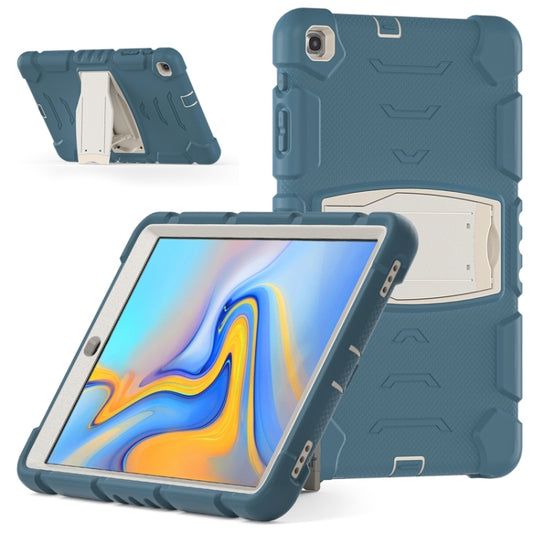 For Samsung Galaxy Tab A 10.1 (2019) T510 3-Layer Protection Screen Frame + PC + Silicone Shockproof Combination Case with Holder(Cornflower Blue) - Tab A 10.1 (2019) T510 / T515 by buy2fix | Online Shopping UK | buy2fix