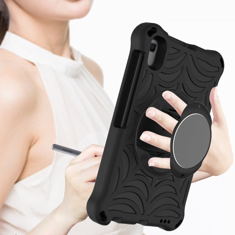 For Huawei MatePad T 8 8.0 inch Spider King EVA Protective Case with Adjustable Shoulder Strap & Holder(Black) - Huawei by buy2fix | Online Shopping UK | buy2fix