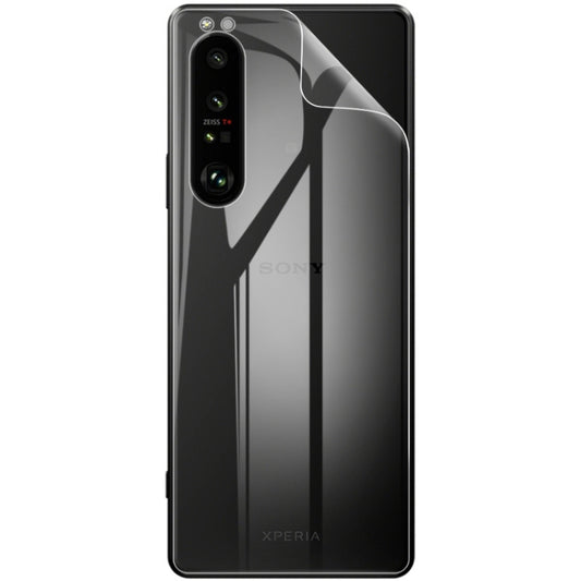 For Sony Xperia 1 III 2 PCS IMAK 0.15mm Curved Full Screen Protector Hydrogel Film Back Protector by imak