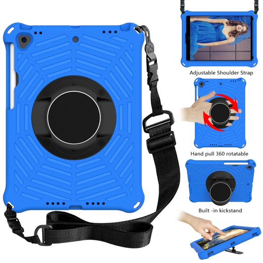 Spider King EVA Protective Case with Adjustable Shoulder Strap & Holder & Pen Slot For iPad Pro 10.5 inch 2017 / Air 3 10.5 inch(Blue) - iPad Pro 10.5 inch Cases by buy2fix | Online Shopping UK | buy2fix