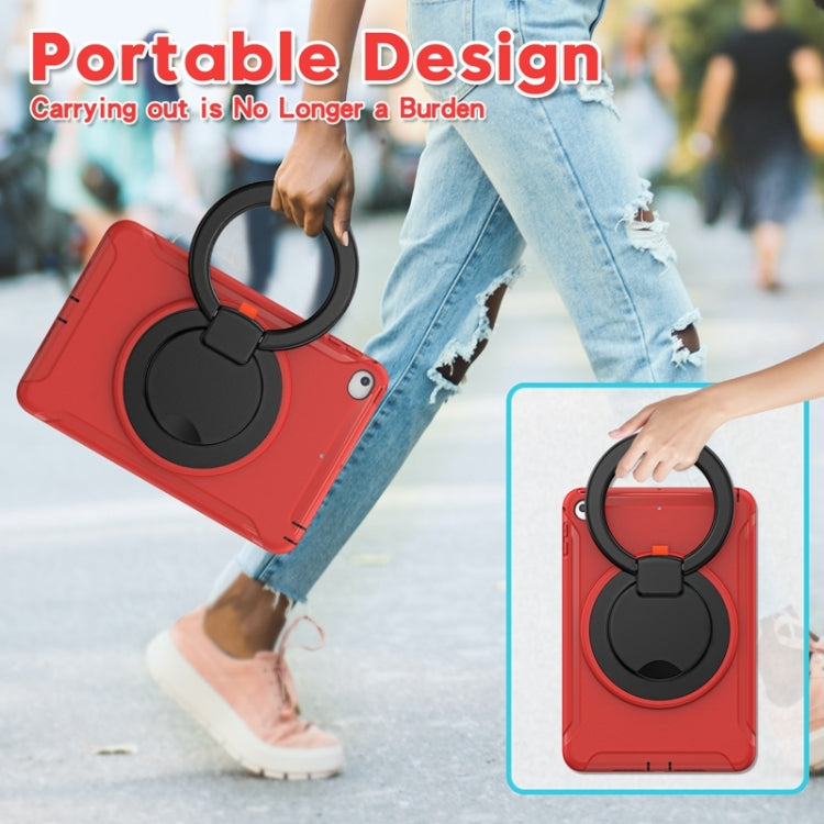 Shockproof TPU + PC Protective Case with 360 Degree Rotation Foldable Handle Grip Holder & Pen Slot For iPad mini 5 / 4(Red) - iPad mini (2019) / mini 5 Cases by buy2fix | Online Shopping UK | buy2fix
