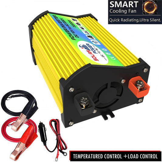 Legend I Generation DC12V to AC110V 3000W Modified Square Wave Car Power Inverter(Yellow) by buy2fix