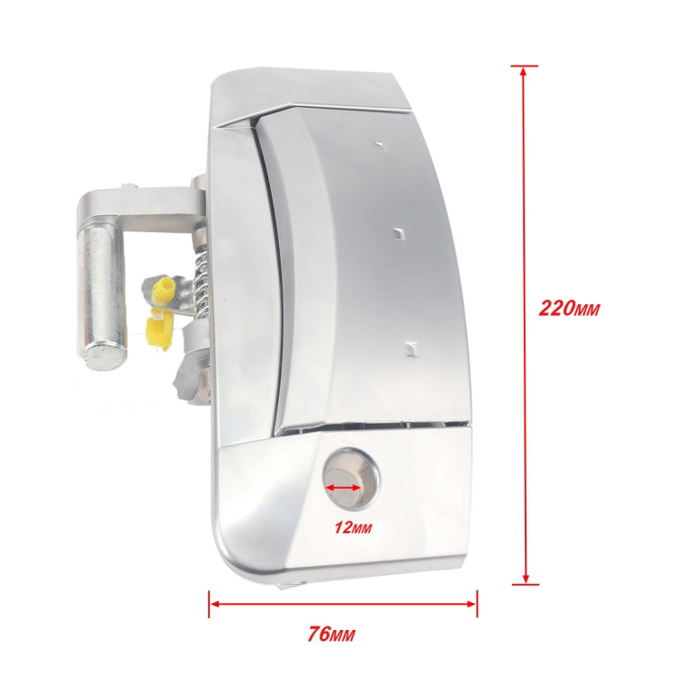 A5925 1 Pair Car Front Door Outside Handle 80607-CD41E+80606-CD01E for Nissan 350Z 2003-2009 by buy2fix