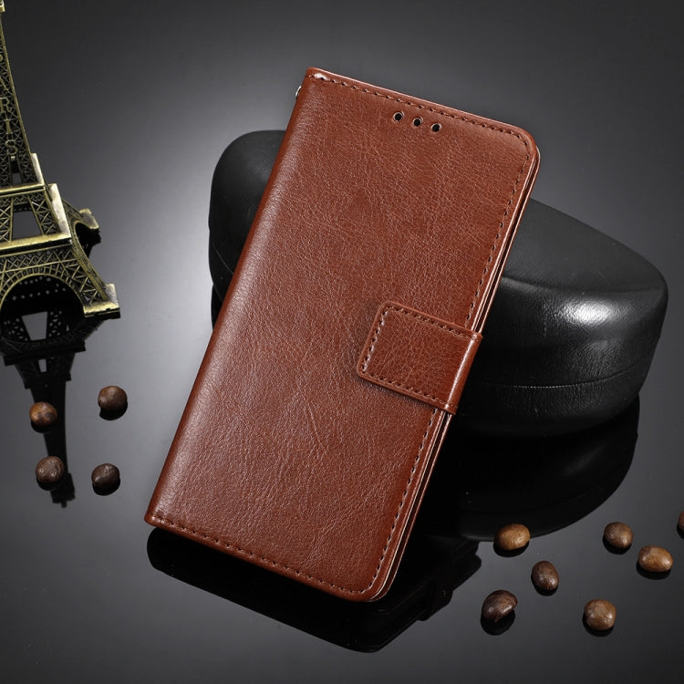 For Blackview A90 Crazy Horse Texture Horizontal Flip Leather Case with Holder & Card Slots & Lanyard(Brown) by buy2fix