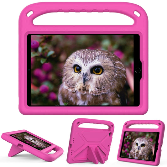 Handle Portable EVA Shockproof Anti Falling Protective Case with Triangle Holder For iPad mini 5 / 4 / 3 / 2 / 1 (Rose Red) - iPad Mini 4 & 3 & 2 & 1 Cases by buy2fix | Online Shopping UK | buy2fix