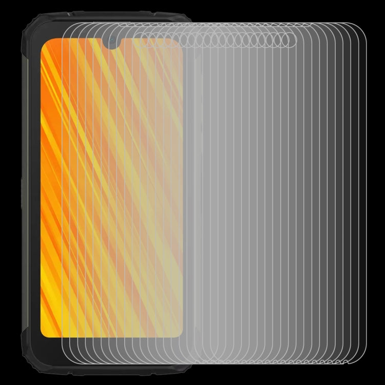 For Doogee S59 10 PCS 0.26mm 9H 2.5D Tempered Glass Film by buy2fix