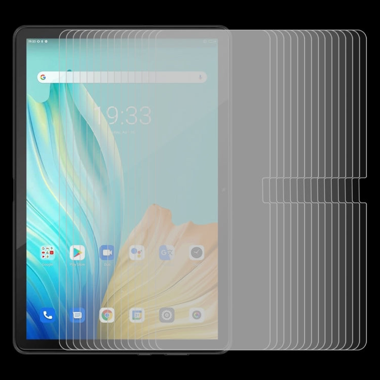 For Blackview Tab 10 50 PCS 0.26mm 9H 2.5D Tempered Glass Film by buy2fix