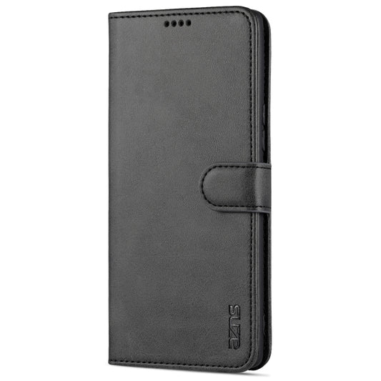 For Honor 50 AZNS Skin Feel Calf Texture Horizontal Flip Leather Case with Card Slots & Holder & Wallet(Black) by AZNS