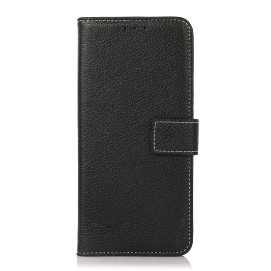 For OnePlus Nord 2 5G Litchi Texture Horizontal Flip Leather Case with Holder & Card Slots & Wallet(Black) by buy2fix
