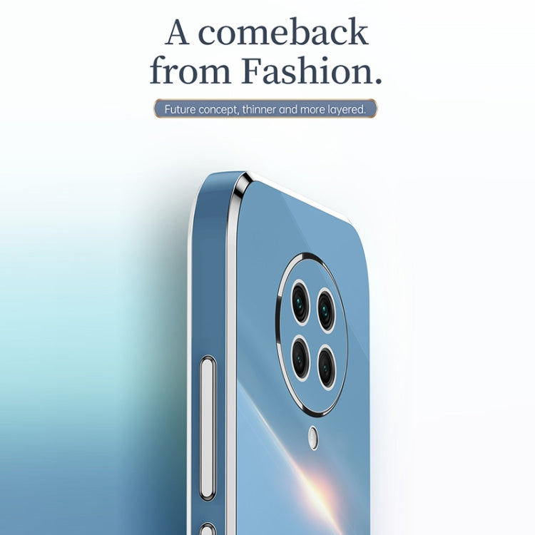 For Xiaomi Redmi K30 Pro XINLI Straight Edge 6D Electroplate TPU Phone Case(Black) by XINLI