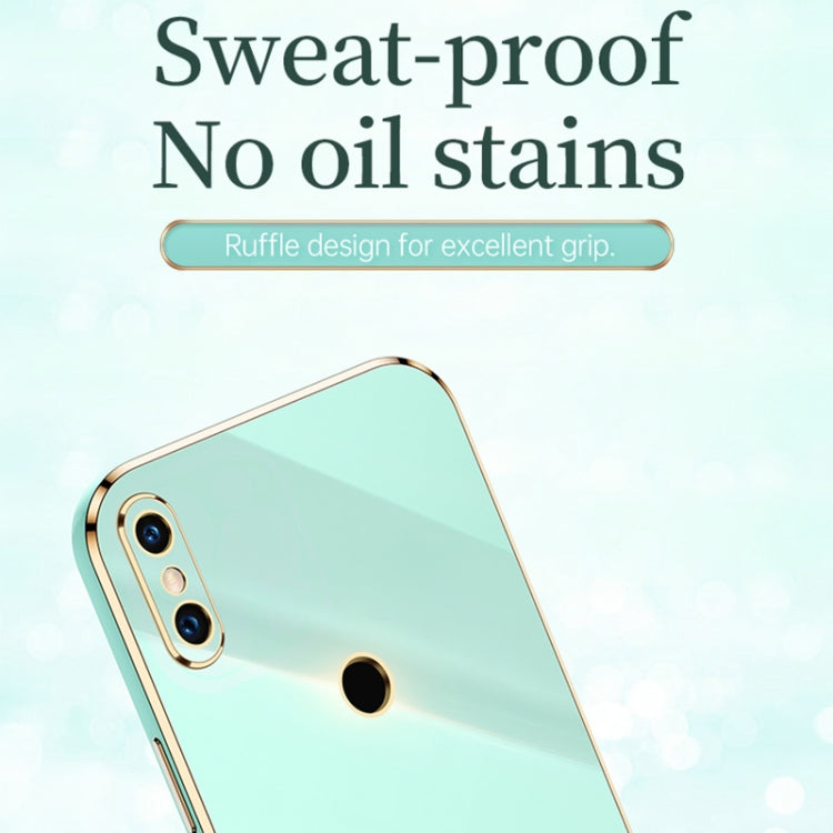 For Xiaomi Mi 8 XINLI Straight Edge 6D Electroplate TPU Phone Case(Black) by XINLI