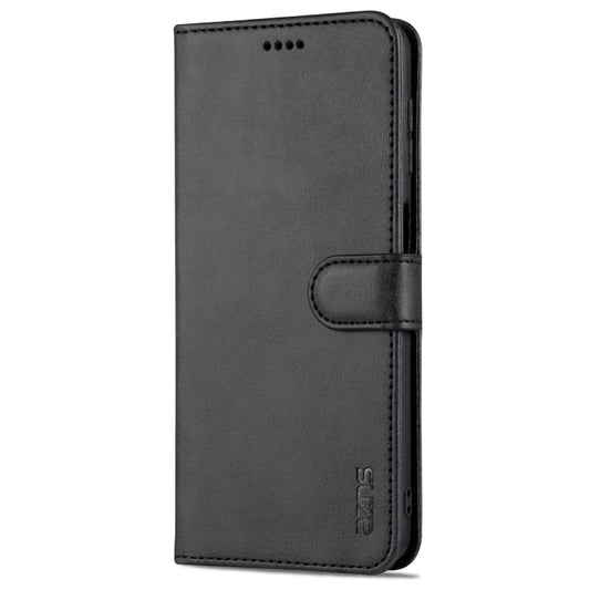 For Samsung Galaxy A32 5G AZNS Skin Feel Calf Texture Horizontal Flip Leather Case with Card Slots & Holder & Wallet(Black) by AZNS