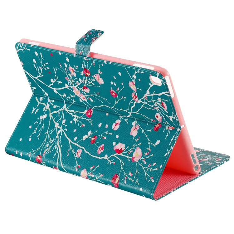 For iPad 10.2 / Pro 10.5 / Air 2019 3D Colored Drawing Horizontal Flip Leather Case with Holder & Card Slots & Wallet & Sleep / Wake-up Function(Apricot Tree) - iPad Air (2019) Cases by buy2fix | Online Shopping UK | buy2fix