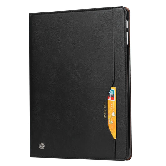 For iPad Pro 11 2022 / 2021 Knead Skin Texture Horizontal Flip Leather Tablet Case with Photo Frame & Holder & Card Slots & Wallet (Black) - iPad Pro 11 (2022/2021) Cases by buy2fix | Online Shopping UK | buy2fix