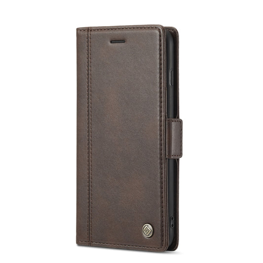 LC.IMEEKE Magnetic Buckle PU + TPU Horizontal Flip Leather Case with Holder & Card Slots & Wallet For iPhone 8 Plus & 7 Plus(Coffee) - More iPhone Cases by LC.IMEEKE | Online Shopping UK | buy2fix