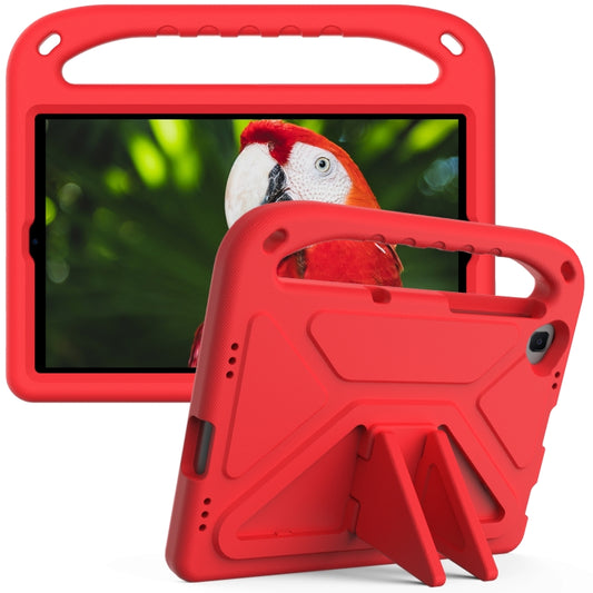 For Lenovo Tab M10 FHD Plus TB-X606F / TB-X606M Handle Portable EVA Shockproof Protective Case with Triangle Holder(Red) by buy2fix