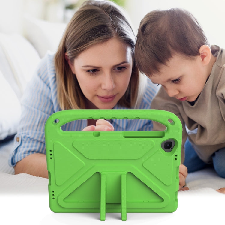 For Lenovo Tab M10 FHD Plus TB-X606F / TB-X606M Handle Portable EVA Shockproof Protective Case with Triangle Holder(Green) by buy2fix