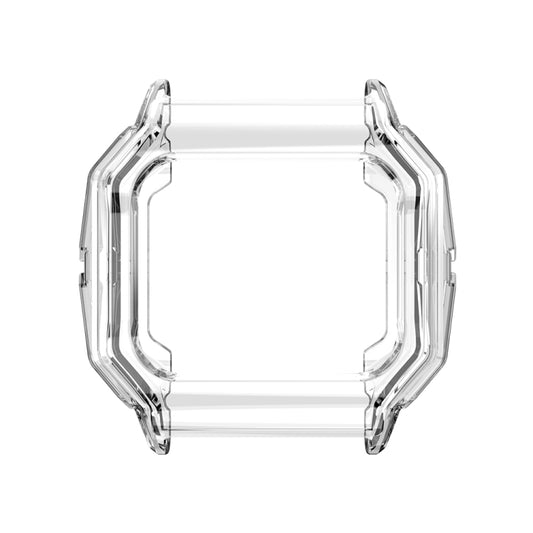 For Amazfit Neo TPU Half-pack Candy Color Protective Case(Transparent) by buy2fix