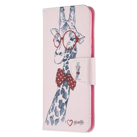 For OPPO Realme 8 / Realme 8 Pro Colored Drawing Pattern Horizontal Flip Leather Case with Holder & Card Slots & Wallet(Deer) by buy2fix