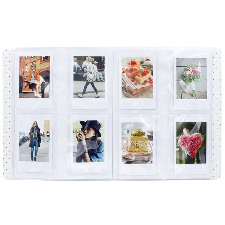 128 Pockets Photo Book Album Name Card Holder for Fujifilm Instax Mini 8 /7s /70 /25 /50s /90(Sky Blue) by buy2fix