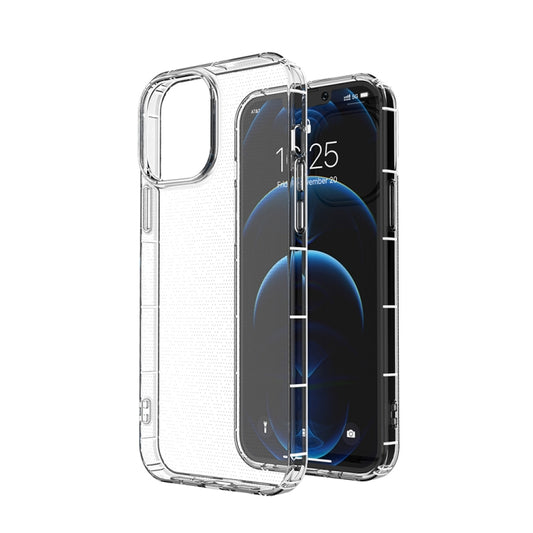 For iPhone 13 Pro Max Airbag Four-Corner Full Coverage Shockproof TPU Case (Transparent) by buy2fix