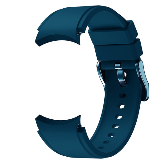 For Samsung Galaxy Watch4 40mm Silicone Watch Band(Dark Blue) by buy2fix