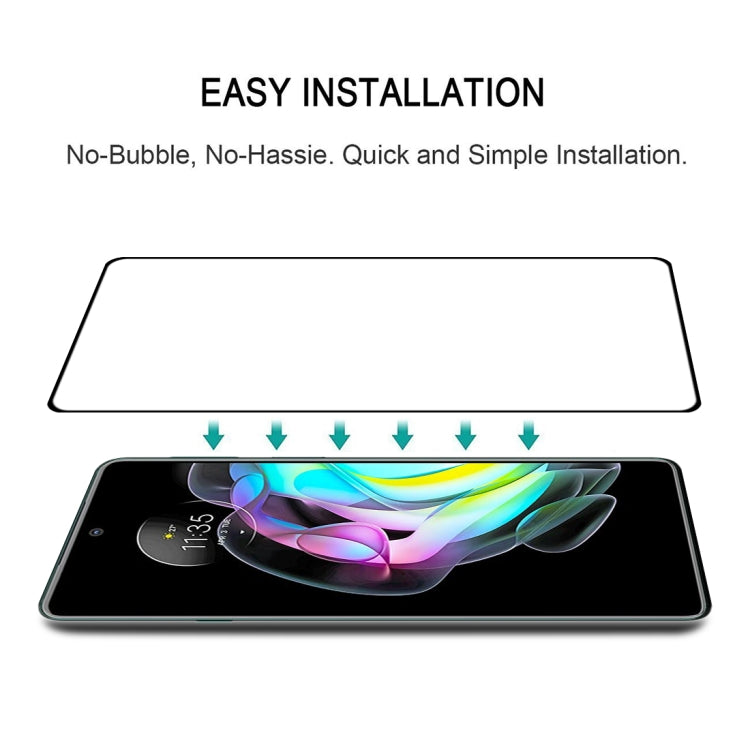 For Motorola Edge 20 25 PCS Full Glue Full Screen Tempered Glass Film by buy2fix