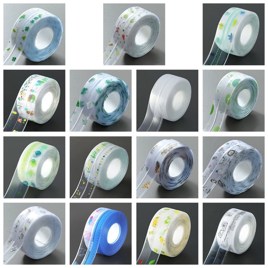 Kitchen Beauty Stitching Stickers Waterproof Mildew Proof Moisture Proof High Temperature Sticker(Simple Without Pattern) by buy2fix