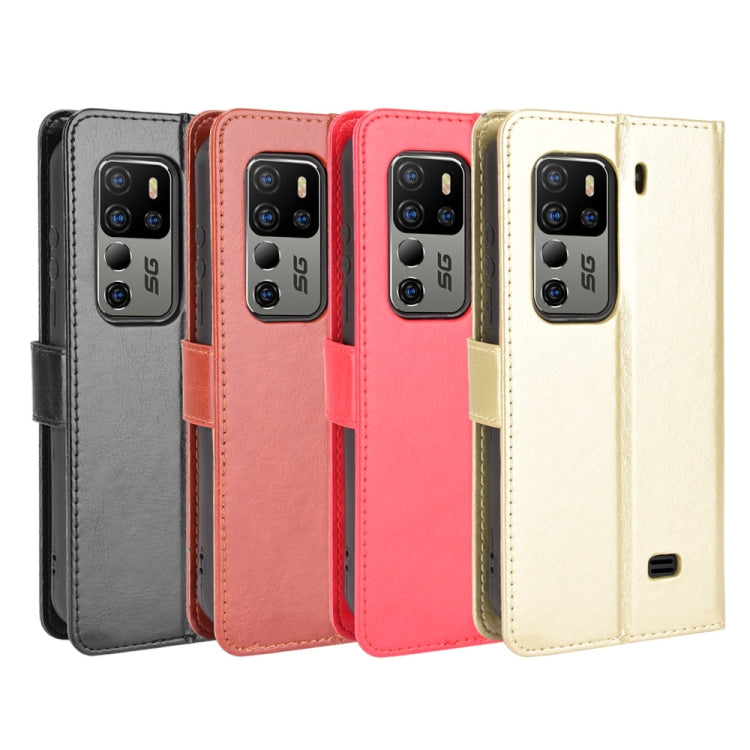 For Ulefone Armor 11 5G/11T 5G Crazy Horse Texture Horizontal Flip Leather Case with Holder & Card Slots & Lanyard(Red) by buy2fix