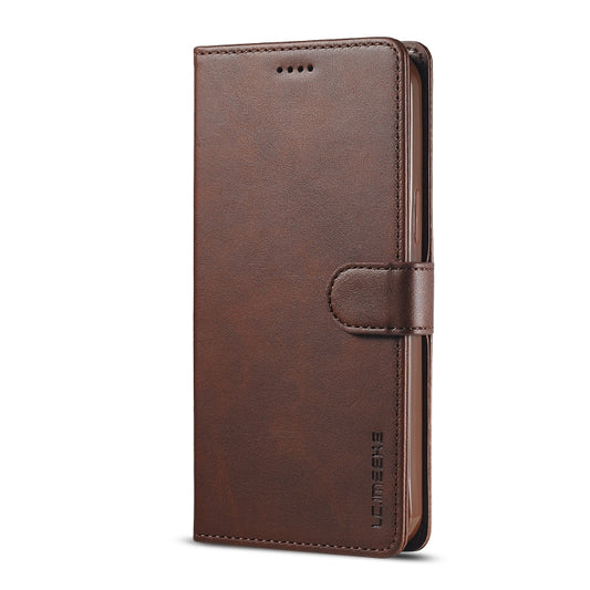 For iPhone 13 LC.IMEEKE Calf Texture Horizontal Flip Leather Case with Holder & Card Slots & Wallet(Brown) by LC.IMEEKE