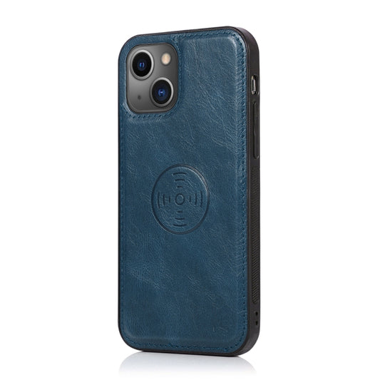 For iPhone 13 Pro Max Strong Magnetic Detachable Horizontal Flip Leather Case with Card Slots & Wallet (Blue) - iPhone 13 Pro Max Cases by buy2fix | Online Shopping UK | buy2fix