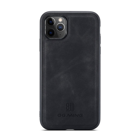 DG.MING M2 Series 3-Fold Multi Card Bag Back Cover Shockproof Case with Wallet & Holder Function For iPhone 11 Pro(Black) by DG.MING