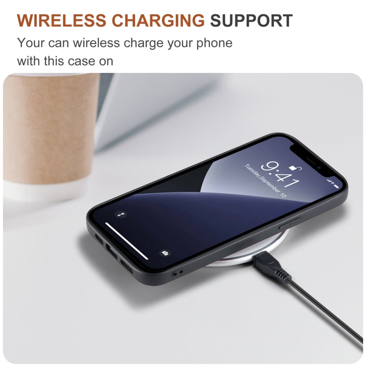 For iPhone 13 mini DG.MING M1 Series 3-Fold Multi Card Wallet Shockproof Case with Holder Function (Coffee) by DG.MING