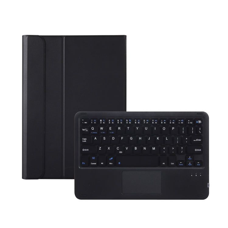 A0N5-A Ultra-thin Detachable Lambskin Texture TPU Bluetooth Keyboard Leather Tablet Case with Holder & Touchpad For Xiaomi Pad 5 / 5 Pro(Black) by buy2fix