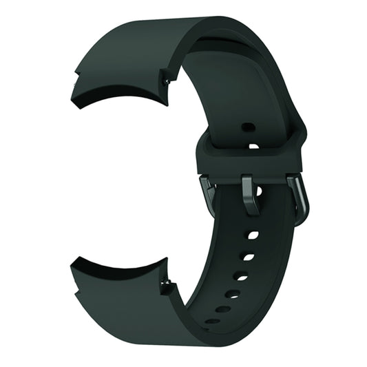 For Samsung Galaxy Watch4 Classic 42mm Universal Silicone Colorful Buckle Watch Band(Green) by buy2fix